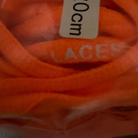 A pair of neon green and a pair of orange off white style "shoelaces" NWT 120 CM - Picture 4 of 4